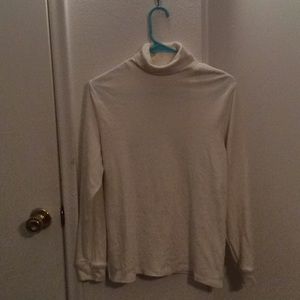 Cream old school turtleneck